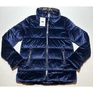 BREKKA VELVET ECO DOWN HOODED DOWN JACKET WOMEN'S Size XS Casual Long Sleeve